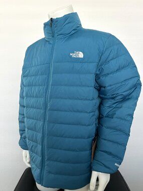 THE NORTH FACE MEN MINOQUA DOWN INSULATED PUFFER JACKET DIGITAL STEEL size S-XXL